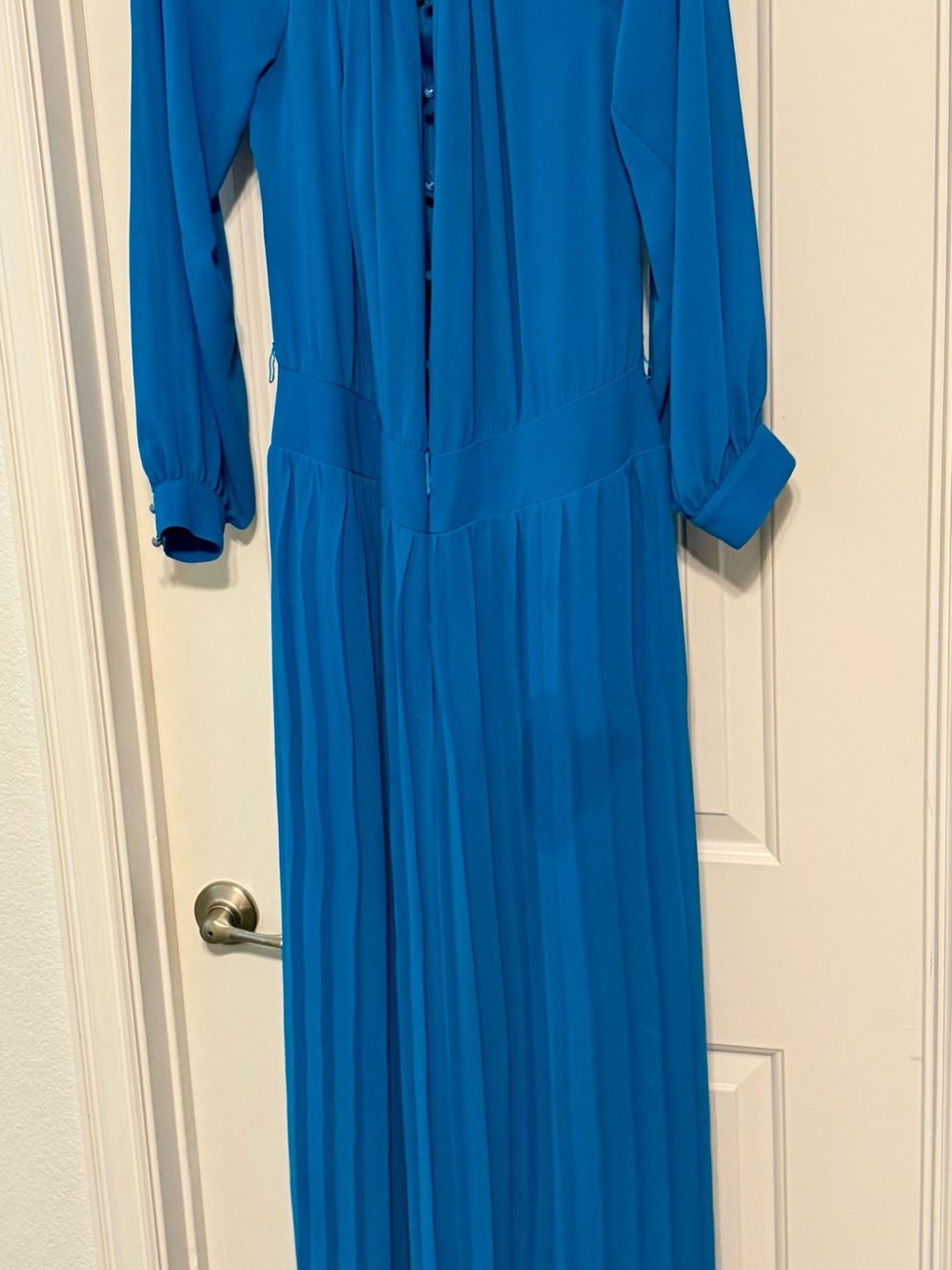 Ashley Stewart Teal Pleated Jumpsuit size 16W